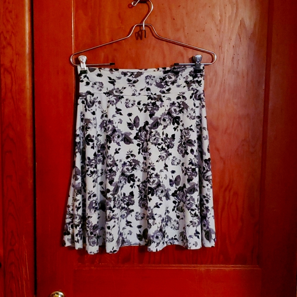 LuLaRoe Floral Skirt